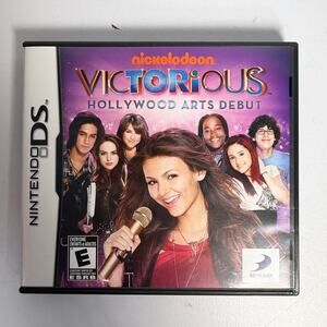 Nintendo DS Nickelodeon Victorious Hollywood Arts Debut Video Game NEW